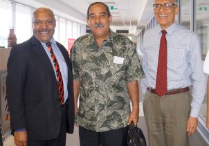 FSM President meets with Heads of Air Niugini & National Airports Corporation