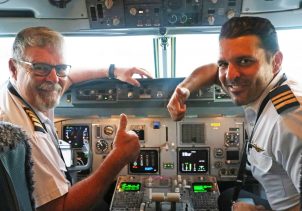 Air Niugini’s Father And Son Pilots Flying Together For The First Time