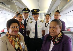 Commencement Of Non-Stop Port Moresby-Nadi Service