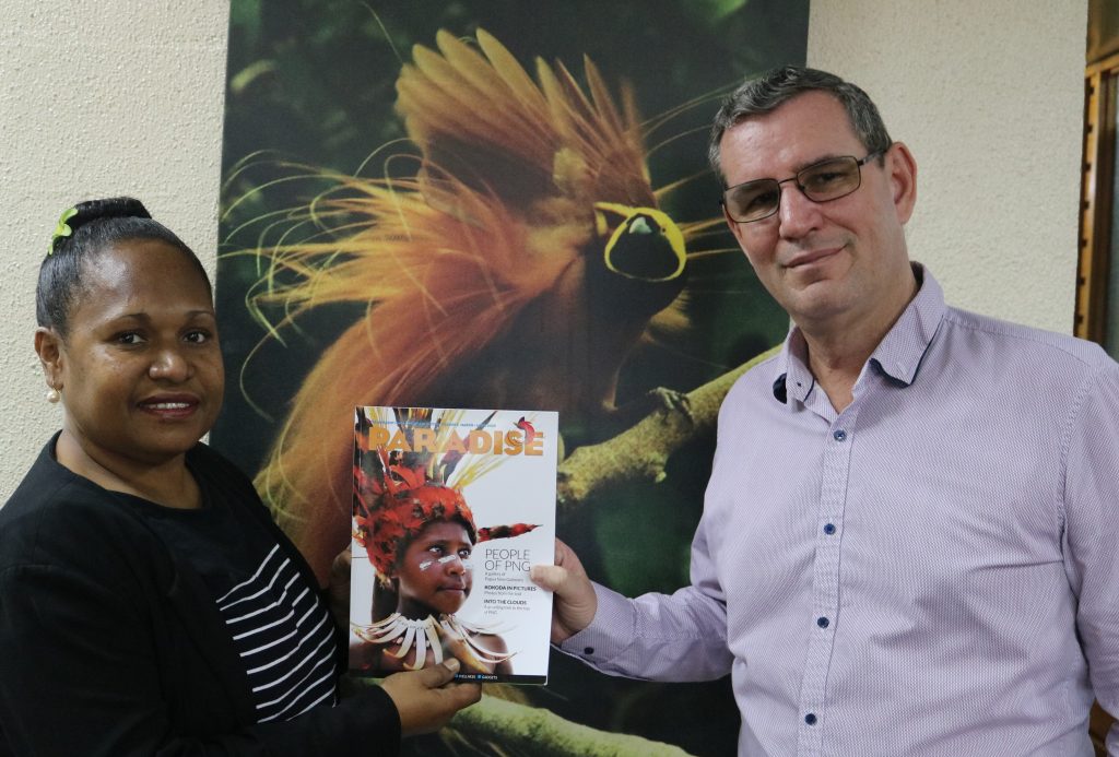 Air Niugini Papua New Guinea S National Airline Air Niuginis Paradise Magazine Wins World