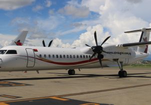 Second Link PNG Q402 Aircraft Arrives In Port Moresby