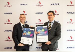 Airbus Beyond to provide Air Niugini with training services